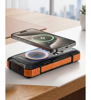 20000 Mah Powerbank Güneş Enerjili Kablosuz Şarj Hızlı Şarj Taşınabilir Batarya (kopya)