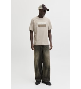 Jack & Jones Jcofusion Erkek Tişört (Bej)