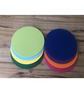 KARIŞIK RENKL SUPLA 33 CM (MDF DAHİL) (8 ADET) (Çok Renkli)