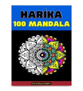 Harika 100 Mandala Boyama Kitabı (Seçilmiş 100 Mandala)