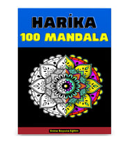Harika 100 Mandala Boyama Kitabı (Seçilmiş 100 Mandala)