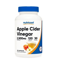Apple Cider Vinegar 2,500mg 120 Capsules