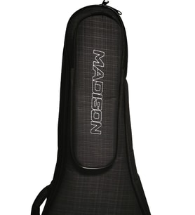 Madison MDGB4-BKGR Akustik Gitar Kılıfı (Profesyonel - Heavy Duty)  15mm TSE Standartlarında Koruyucu Ped, Kauçuklu Su Geçirmez Dış Kumaş, 4mm Peluş İç Astar  Uyum: 4/4 Tam Boy Akustik Gitarlar