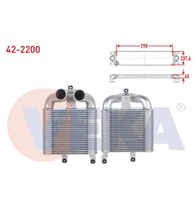 Isuzu D-Max 2.5 - 3.0 DITD 2002-2012 Turbo Radyatörü Intercooler