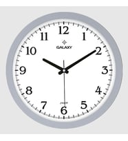 Galaxy 1964-G Premium Duvar Saati Gri 35 Cm