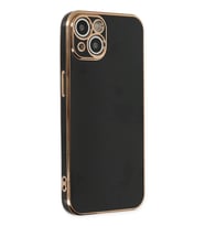 Newface Apple iPhone 14 Kılıf Volet Silikon - Siyah