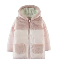 Civil Girls Kız Çocuk Kapüşonlu Mont 6-9 Yaş Pembe (Pembe)