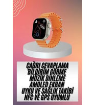 İthalat® Akıllı Saat Android & İos Uyumlu Arama Bildirim Özellikli