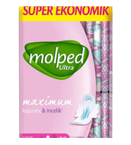 Molped Ultra Anatomik Uzun Ped Süper Eko 20 Adet