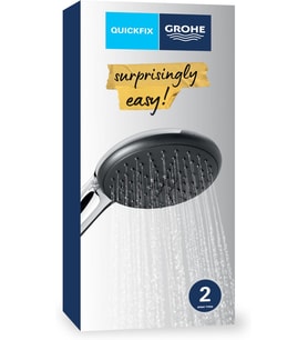 Grohe Vitalio Start 110 El Duşu, 2 Akışlı Yağmur Ve Jet Duşu, Smartswitch, 110Mm Yuvarlak Duş Başlığ (Çok Renkli)