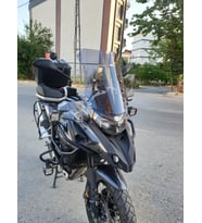MOTOCAM Benelli TRK 502 X Ön Cam 2017-2026 Model 54cm Füme Renkli 4mm