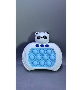 Işıklı Sesli Popit Pilli Eğitici Özel Karakterli Pop it Stres Giderici Quick Push Konsol