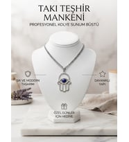 Takı Teşhir Mankeni - Profesyonel Kolye Sunum Büstü