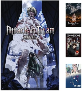 International Attack On Titan S3 Poster, Titan Apes, 61 x 91,5 cm