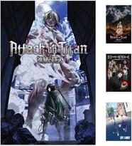 International Attack On Titan S3 Poster, Titan Apes, 61 x 91,5 cm