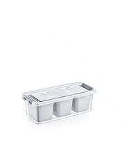 GRAND 3 BÖLMELİ DERİN ORGANİZE KUTU 1,8 L -1065-02
