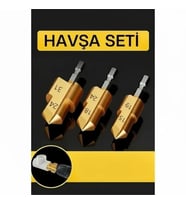Plastik Boru Kalemtraş Kademeli Boru Açma Pvc Pprc Boru Tamir Delme Genişletme Onarımı İçin 3lü Havş