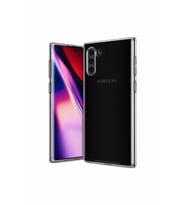 Samsung Note 10 Şeffaf Tıpalı Kamera Korumalı Lüx Silikon Kılıf
