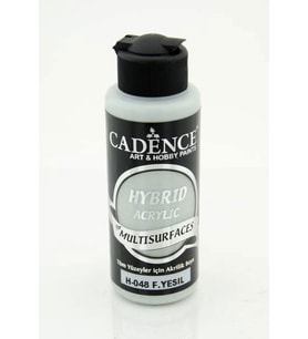 Cadence Hybrid Multisurface Akrilik Boya 120 ml. H-048 F.YEŞİL 