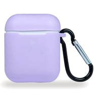 Apple AirPods 2/1 Nesil Uyumlu Kılıf Silicone Fit (Silikon) Lila Renk