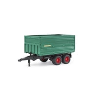 Bruder - Römork Yeşil Büyük Damperli - BR02010