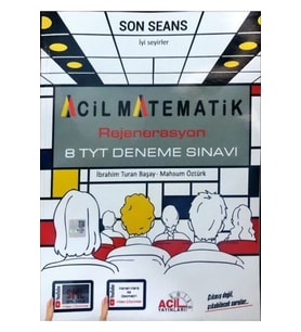 Acil Yayınları Tyt Son Seans 8 Rejenerasyon Deneme