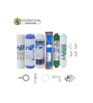Purefer Açık kasa çift karbonlu Sertifikalı 6li Vontron Helixfil Yüksek Tds mebran  alkalili