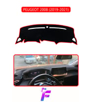 PEUGEOT 2008 (2019-2021) Uyumlu Torpido Örtüsü Yansıma Önleyici Tam Koruma Kolay Montaj J3