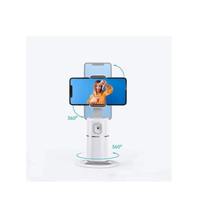 Yüz ve vücut izleme 360° telefon tutucu ile canlı yayın ve selfie keyfi