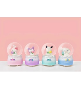 Kuromi Işıklı Kar Küresi 7 Cm Alk3397