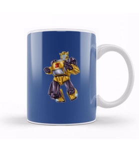 Bumblebee Transformes Kupa Bardak Porselen