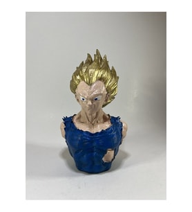 Majin vegeta büst figür obje hediye 14x9cm