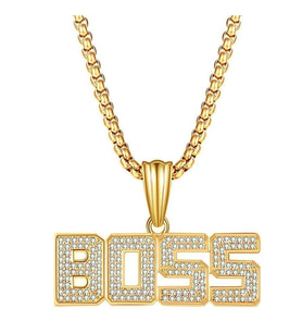 Boss Patron Thug Life Hip Hop Unisex Kolye Zinciri