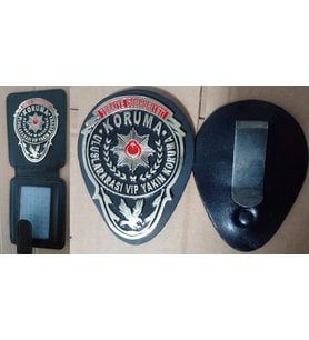 YAKIN KORUMA-ROZETLİ CÜZDANı+KEMER ROZETİ SATINAL-SADECE YAKIN KORUMA KIMLIK KARTLI-YAKIN KORUMA GOREVLISI SATIN ALABILIR-SIVILE SATILMAZ