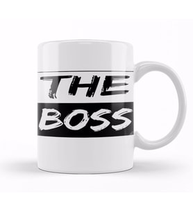 The Real Boss Couple Boss And Real Boss Matching Kupa Bardak Porselen