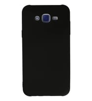 Durukar® Samsung Galaxy J7 Kılıf Nano içi Kadife Silikon - Siyah