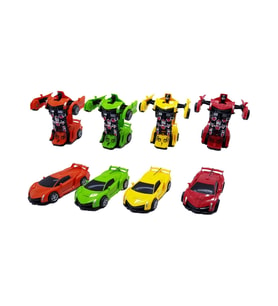 Otomatik Robota Dönüşen Araba Transformers 4 Lü Set