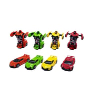 Otomatik Robota Dönüşen Araba Transformers 4 Lü Set