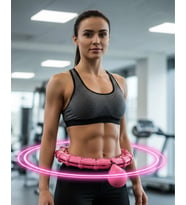 Mey İthalat® Masajlı Akıllı Hula Hoop Ayarlanabilir Fitness Çemberi