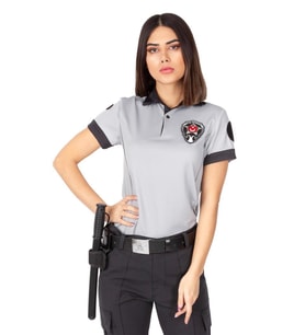 Yeni Tip Kamu Özel Güvenlik Kadın Yazlık Kısa Kol Tişört