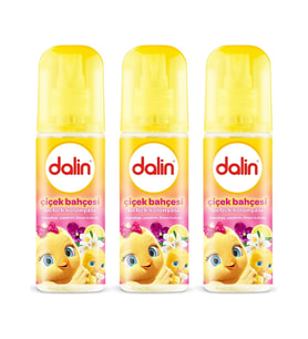 Dalin Bebek Kolonyası Çiçek Bahçesi 150 ml x 3 Adet