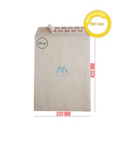 Asil Doğan Torba Zarf 32x42 İmt.Kraft 90 gr Silikonlu 250 Adet