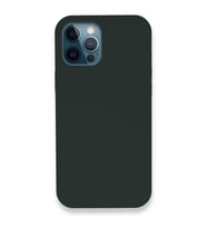 Iphone 12 Kılıf Lansman Legant Silikon - Koyu Yeşil