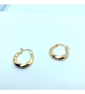 Gökdeniz 925 Burgu Model 925 Ayar Gümüş Rose Gold Kadn Küpe