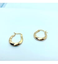 Gökdeniz 925 Burgu Model 925 Ayar Gümüş Rose Gold Kadn Küpe