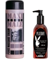 Hintohu Maxi Male Cream 200 Ml 125 Ml Playboy Masaj Yağı