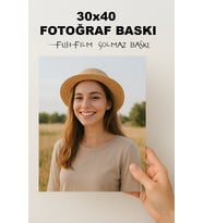 8 Adet 30x40 Ölçülerde Fotoğraf Baskınız (Orijinal Solmaz FUJiFİLM)
