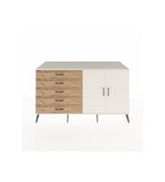 Kronos Konsol 2 Raflı 5 Çekmeceli 2 Kapaklı 176x59x99 Aytaşı-Aytaşı/Çam