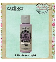 Cadence Style Matt Enamel Cam & Porselen Boyası 59 ml. E-346 Leylak 