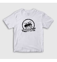 Presmono Unisex Çocuk Beyaz Logo Ant Prodigy T-Shirt 431521tt (Beyaz)